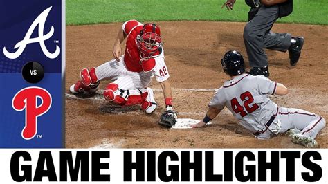 The previous high came in an 11-10 loss at Cincinnati on June 23. . Braves score today